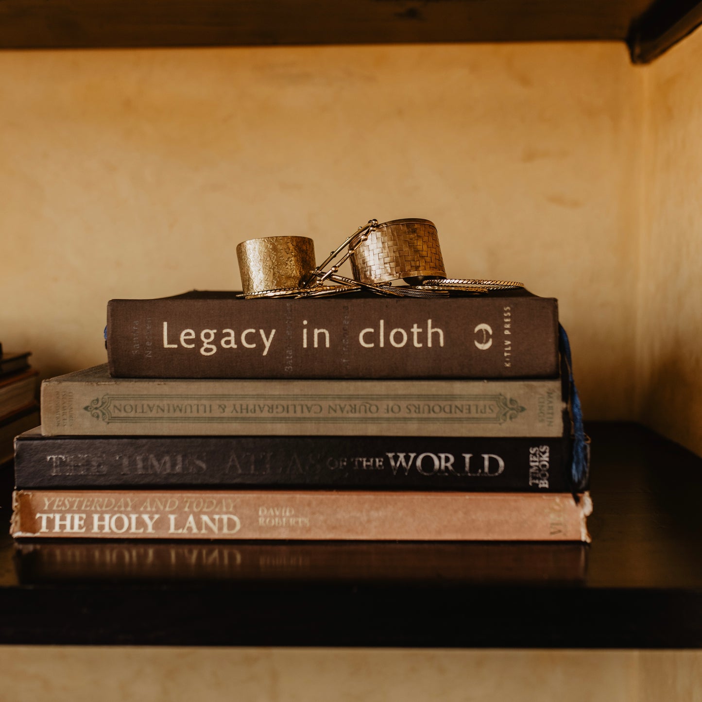 Vintage messing armband Marrakech