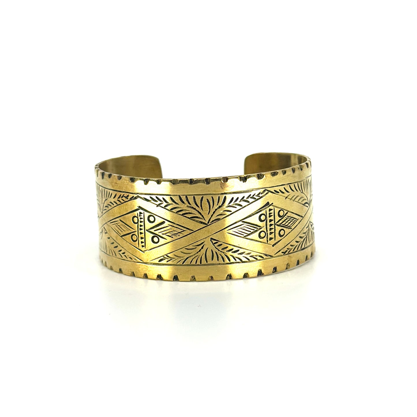Vintage messing armband