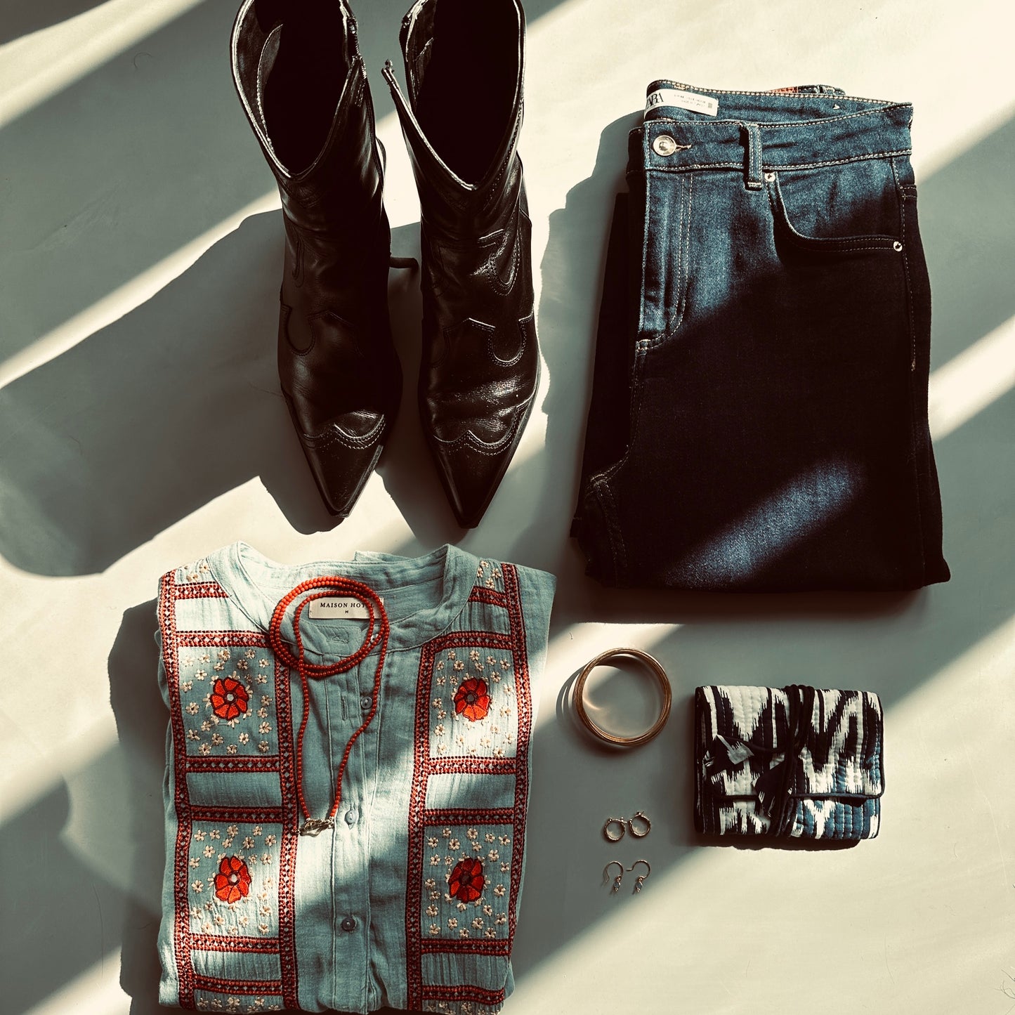 Dubbele Koraalketting met Zilveren organische vorm sluiting